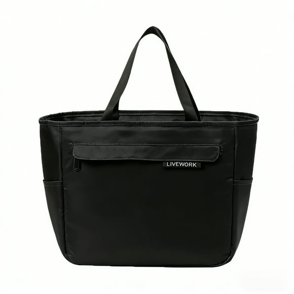 Rooflare Lunch Bag, Waterproof Oxford Cloth Lunch Bag, Black