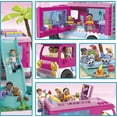 thumbnail image 4 of Juguete de construcción Mega Barbie Car Dream Camper con 580 piezas, 4 of 6