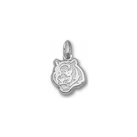NFL - Cincinnati Bengals 7/16'' Sterling Silver Bengal Head Pendant
