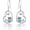 Owl, variant on Frog Earrings 925 Sterling Silver Cute Animal Frog Drop Dangle Hypoallergenic Earrings For Women