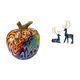 thumbnail image 1 of Conjunto De Estatuas De Reno Y Grafiti Nórdico, Esculturas únicas De Frutas Y Ciervos, Figuras Para Mesa, Bar, Hogar, Oficina, Sala De Estar, Decoración, Regalo De Fiesta., 1 of 8