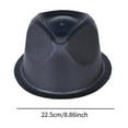thumbnail image 4 of 5 soportes para gorras de béisbol, soporte para gorras de pescador, almacenamiento para sombreros de cúpula 22.5x12cm, 4 of 9
