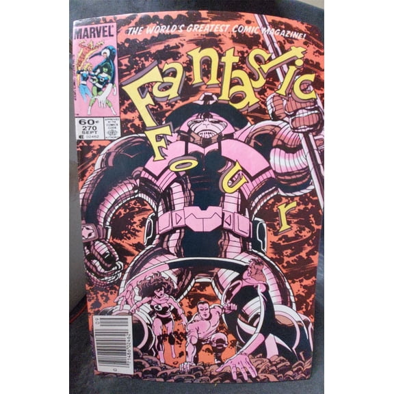 Pre-Owned Fantastic Four #270 1984 Marvel Comics Comic Book