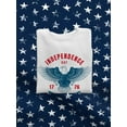 thumbnail image 3 of Independence Day Eagle Sweatshirt Men -Image by Shutterstock, Male Large, 3 of 4