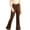 Brown-2, variant on PINQI Girls' Flare Leggings High Waisted Pants Dance Bell Bottom Leggings Girls Wide Leg Sport Yoga Pants Workout Bell Bottoms Dance (Brown-2,8-9 Years)