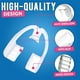 thumbnail image 3 of 1/2 unidad de protector bucal para bruxismo, material EVA, sin BPA, moldeable, anti-rechinar de dientes, alivio del ronquido, ayuda para dormir, corrección de la alineación dental para adultos, 3 of 8