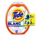 thumbnail image 2 of Tide Power PODS Blanc Capsules de Détergent à Lessive, Blancheur Éclatante + Protection des Couleurs, Capsules de Savon à Lessive Détergent, 45 Unités, 2 of 19