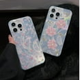 thumbnail image 2 of Flower Print Water Flow Laser Soft Case  for iPhone (Big Flower,iPhone 12 Pro Max), 2 of 6