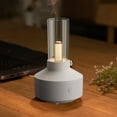 thumbnail image 4 of Essentials ZKCCNUK Candlelight Aromatherapy Humidifier for Home - Bedroom Aromatherapy Cool Mist Humidifier for Home Simulates Candlelight Night Light Auto Off Whisper Silent Humidifier for Home, 4 of 5