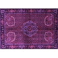 thumbnail image 1 of Ahgly Company Indoor Rectangle Persian Purple Traditional Area Rugs, 7' x 10', 1 of 4
