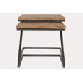 thumbnail image 4 of Table gigogne Rylie en bois d’acacia et fer de Primo International, 4 of 5