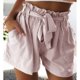 thumbnail image 2 of Pantalones cortos casuales de mujer de moda elástico de cintura alta pantalones cortos de verano de mujer, 2 of 5