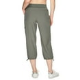 thumbnail image 7 of Manxivoo Women's Pants Active Women's Relaxed Lightweight Woven Cargo Capri Pant Womens Sweatpants Green M, 7 of 7