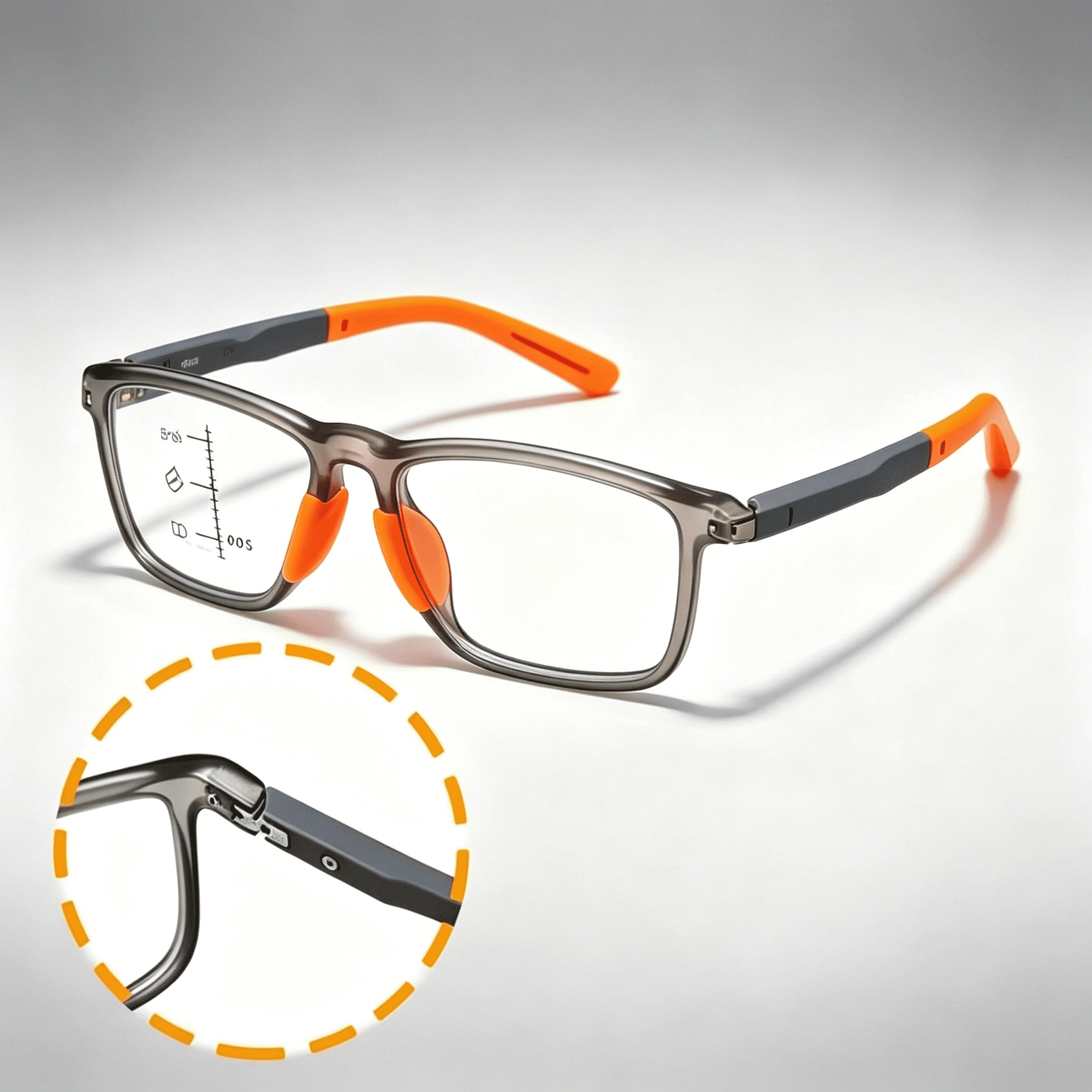 HBMYN Glasses, Auto Focus Varifocal Glasses, Smart Adaptive Eyewear with UV & Anti Blue Light Protection.