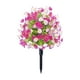 thumbnail image 1 of Flores artificiales Decoración del jardín topiario Vigidor de bricolaje Decedente de decoración de bodas Plantas con estaca para un regalo de paisaje Rosa, 1 of 8