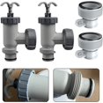 thumbnail image 2 of Queilt Valve de Piston pour Pièces et Accessoires de Piscine Intex, Remplacement de Valve de Piston pour Pompe de Filtre de Piscine hors Sol Intex (1 Ensemble), 2 of 5