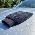 thumbnail image 6 of VVQ Scratch-Free Microfiber Car Washing Mitt, Super Water Absorbing Cleaning Glove for Vehicle Window Furniture Wiping, Car Wash Mitt for Car Detailing, Black, 6 of 6