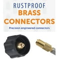 thumbnail image 5 of Flame King 6-Ft Propane Regulator Hose Adapter for 17 & 22" Flame King & Blackstone Griddle, 5 of 10