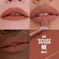thumbnail image 3 of Maybelline Serum Lipstick, Matte Finish, Oil-Blend and Hyaluronic Acid, 008 'Scuse Me, 0.12 oz, 3 of 11