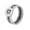 Silver Black, variant on Women's Stainless Steel Jewelry Simple Tree of Life Roman Numeral Stacking Ring Gold Size 7