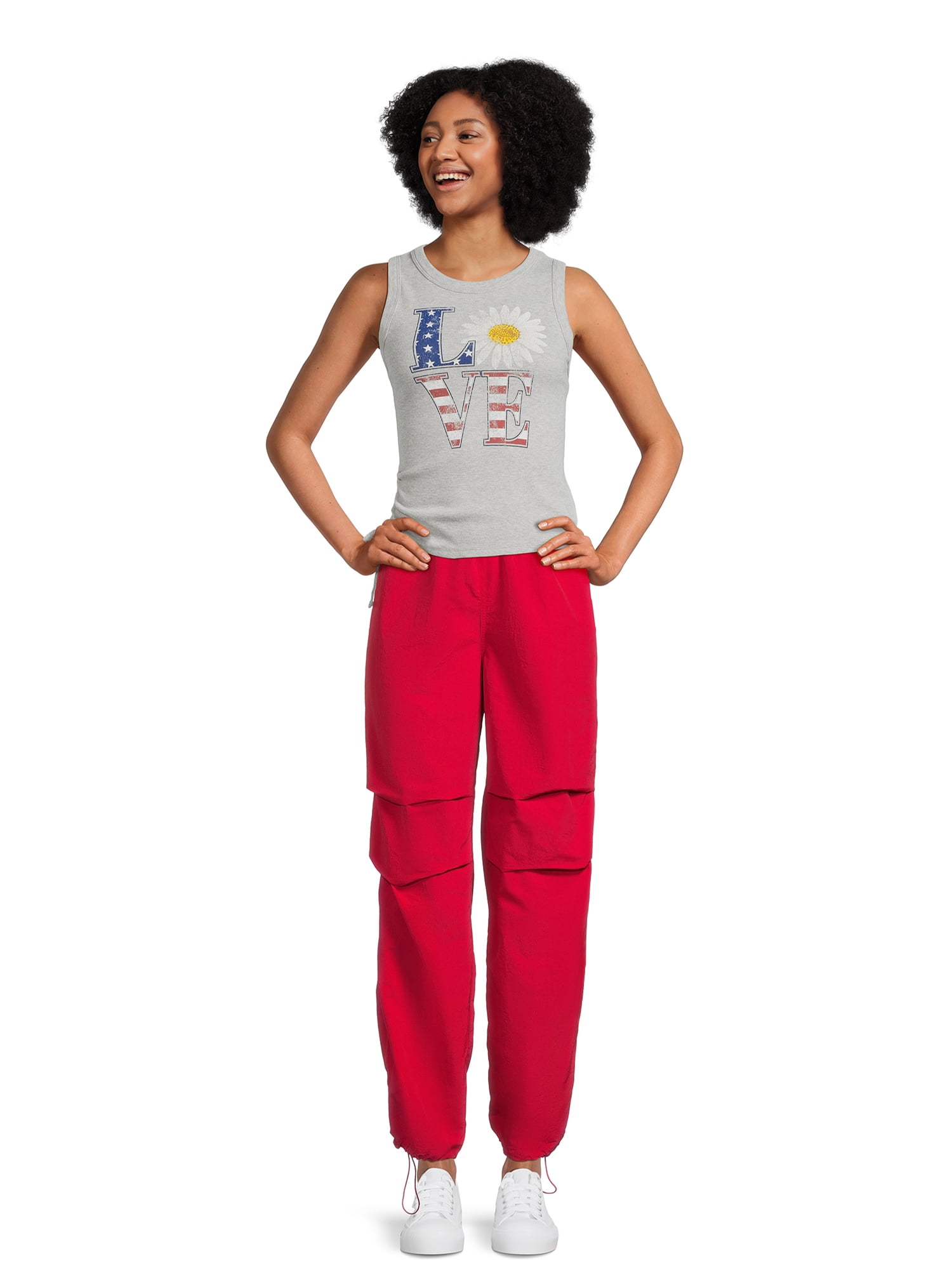 Self Esteem Juniors Toggle Cinch Parachute Pants