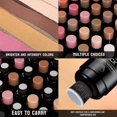 thumbnail image 4 of Double-Sided Contour Tool with Blending Brush, Highlighter and Bronzer for Makeup, Natural Look, Waterproof, Extended Wear Capability, 4 of 5