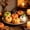 A, variant on Assorted Mini Artificial Pumpkins Decor, Multicolor Faux Small Pumpkins & Gourds Ornaments, Fake Pumpkin Tabletop Decorations for Halloween Thanksgiving Harvest Farmhouse Tiered Tray Decor