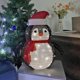thumbnail image 3 of Led De Nol,pere Noel Exterieur,bonhomme De Neige Lumineux Led De Nol,flexible Et Rtractable,ipx65 Tanche,decoración De Jardín 56x36 Cm (lumire Blanche), 3 of 5
