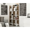 thumbnail image 2 of Alice 67" 5-Shelf Corner Bookcase, Brown, 2 of 5