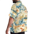 thumbnail image 3 of Atlas Men's Short Sleeve Beach Shirts, Casual Printed Button Down Poplin Shirt Summer., 3 of 6