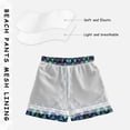 thumbnail image 4 of Boys Swim Trunks Beach Board Shorts Quick Dry Toddler Swimsuit Bathing Suits with Mesh Lining, 4 of 6