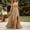 (Fashion 27)Khaki, variant on Aimik Evening Gown for Women V-Neck Ruched Wrap Maxi Dress with High Slit Sleeveless Backless Dress Summer Dresses for Women