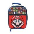 thumbnail image 1 of Super Mario Bros. Character Tiles Kids Dual Compartment Insulated Lunch Bag, 1 of 7