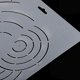 thumbnail image 4 of 1pc de Plantilla de Acolchado Herramienta de para Dibujo de de Bordes de Suave de Plástico, 4 of 9