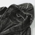 thumbnail image 4 of Women Fleece Hooded Bathrobe Soft Plush Full Length Long Spa Robe, 4 of 7