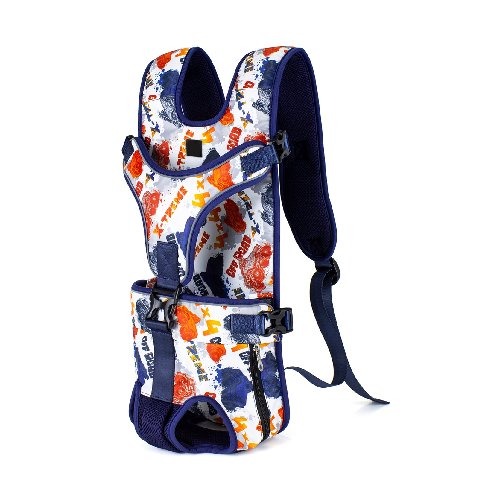 TAILUP Pet Carrier Backpack for Dogs Water-Resistant Adjustable Comfortable Convenient Travel Bag Front Chest Carrier Color Letters Medium (16.14 in / 41 cm)