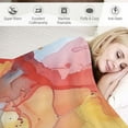 thumbnail image 3 of Shiartex Modern Watercolor Abstract Blanket Modern Art Design Throw Blanket Luxurious Warm and Cozy for Couch Bed Sofa for Adults and Children Suitable for All Season, 3 of 6