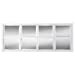 thumbnail image 2 of Kate and Laurel Stryker Windowpane Framed 8-Pane Wall Accent Mirror, White, 2 of 5