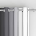 thumbnail image 5 of Aofoto Room Drapes for Living Room, Thermal Insulated Blackout Curtains,2 Panel, Grey, 42x96Inches, 5 of 5