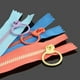 thumbnail image 4 of Lote de 10 Fermetures éclair en Résine de 10 couleurs différents 30cm et le Zip en Anneau, 4 of 5