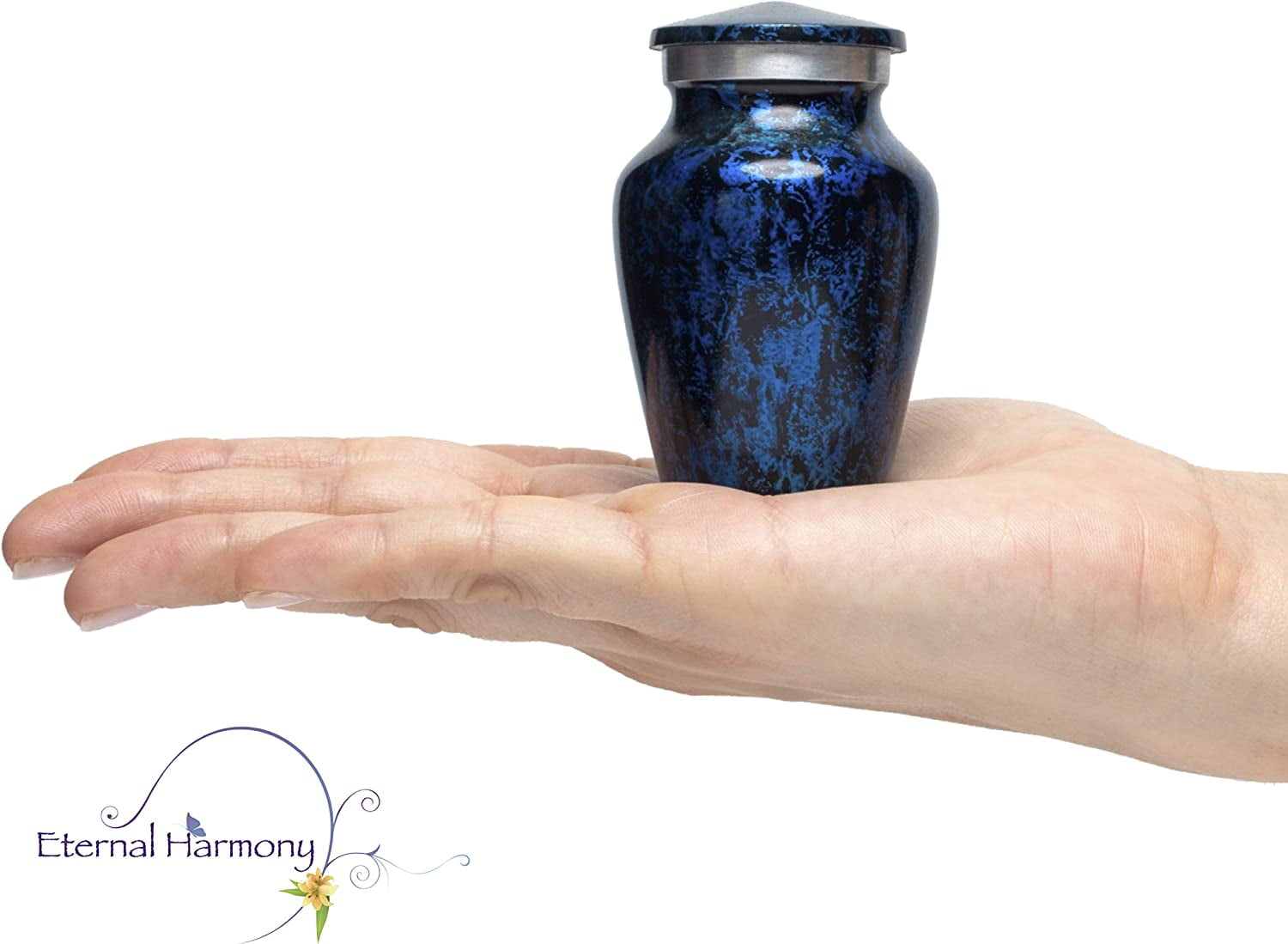 Eternal Harmony Keepsake Urns for Human Ashes | 4 Cremation Urns Carefully Handcrafted with Elegant Finishes to Honor Your Loved One