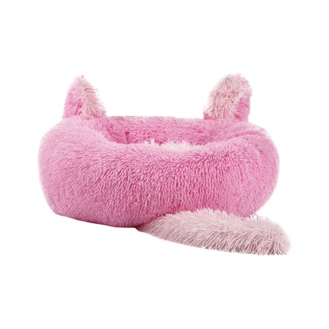DOLITY Kitten Sleeping Nest Autumn Winter Indoor Cats Pink 80cm