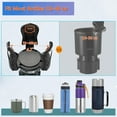 thumbnail image 2 of ChicYu Cup Trey Phone Mount for Car,Upgraded 2 in 1 Car Cup Phone Holder Expander with Adjustable Base,360 Degree Rotation for Trucks, RVs, Boats, Campers, Caravans, 2 of 5
