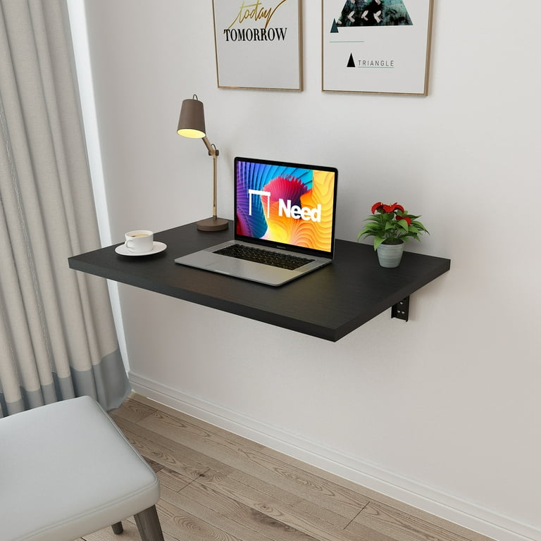 Need Wall Mounted Folding Table Heavy Duty Small Fold Down Dining Table Perfect to Laundry Home Bar Kitchen 15CB7650