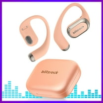 BlitzMax Open Ear Wireless Earbuds for iPhone & Android, Support APP, bluetooth V5.4 Wireless Earbuds, IPX5 Waterproof Sport Earphone