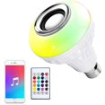 thumbnail image 1 of Ampoule Sans Fil Led avec Haut-Parleur Rgb Ampoule Intelligente Télécommande, 1 of 3