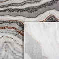 thumbnail image 6 of SAFAVIEH Craft Lyall Abstract Area Rug, 4' x 6', Grey/Orange, 6 of 8
