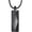 Black, variant on Tungsten Carbide Bar Pendant Necklace for Men Women Stainless Steel Snake Chain