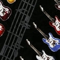 thumbnail image 2 of Electric Guitar Colorful Necktie Mens Tie by Steve, 2 of 3