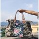 thumbnail image 1 of Bolso de fin de semana floral de leopardo a rayas para mujer Tote/regalo de camuflaje, 1 of 2